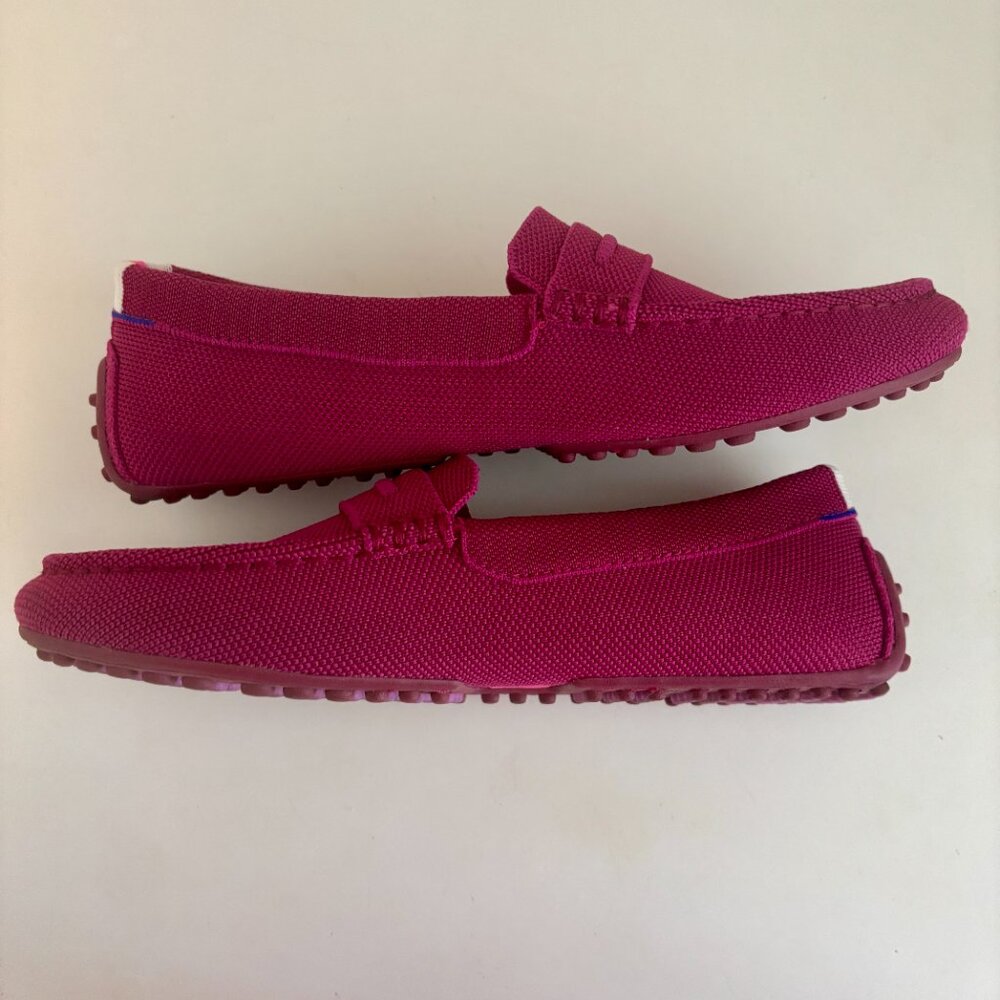 Rothy's The Driver Raspberry Size 8 Worn EUC - Picture 5 of 11